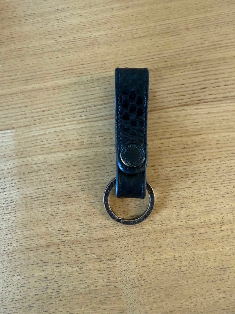 小物 WACKO MARIA PYTHON LEATHER KEY HOLDER