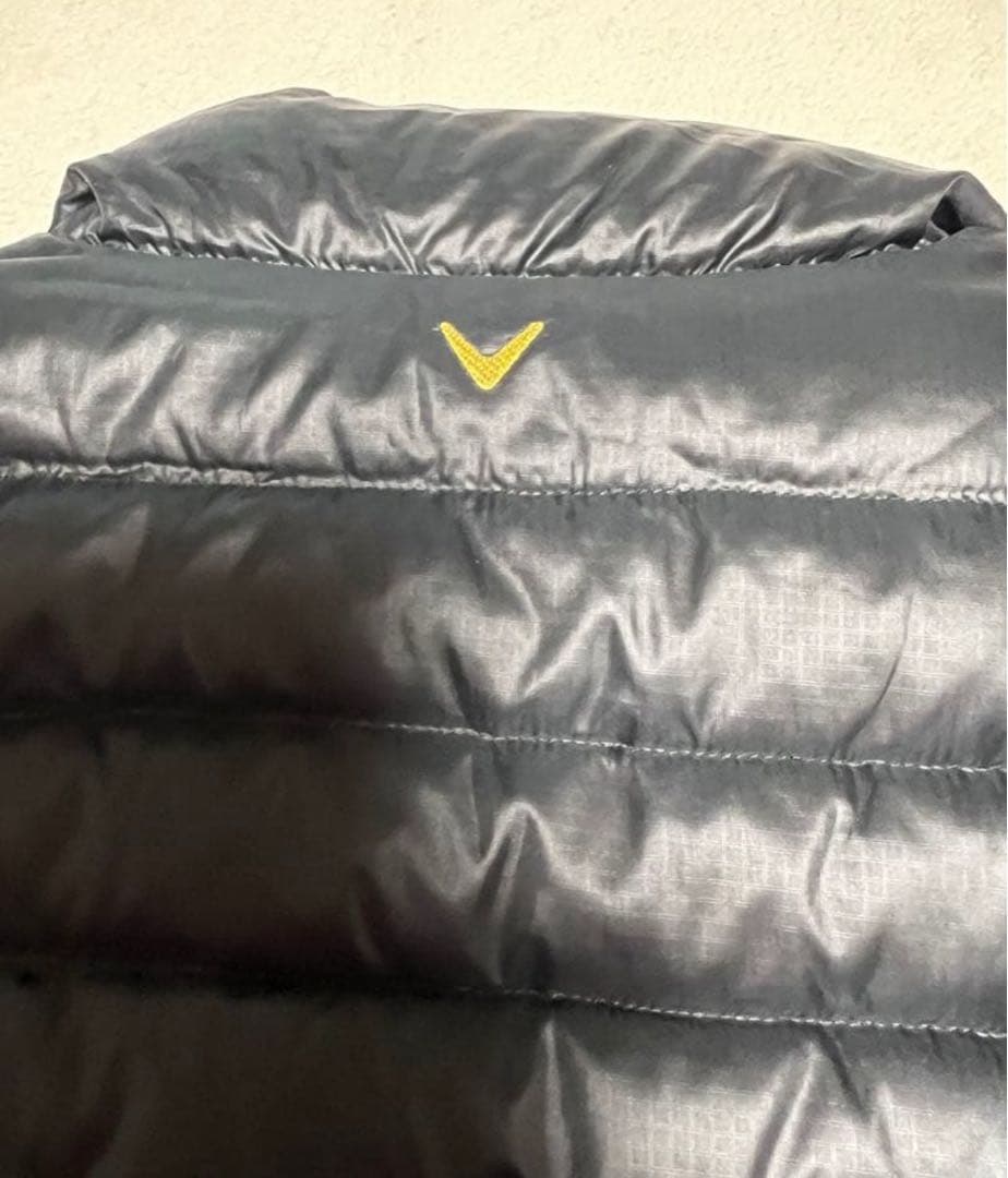 callaway ダウンジャケット2way 大きいサイズ　ゴルフウェア　黒