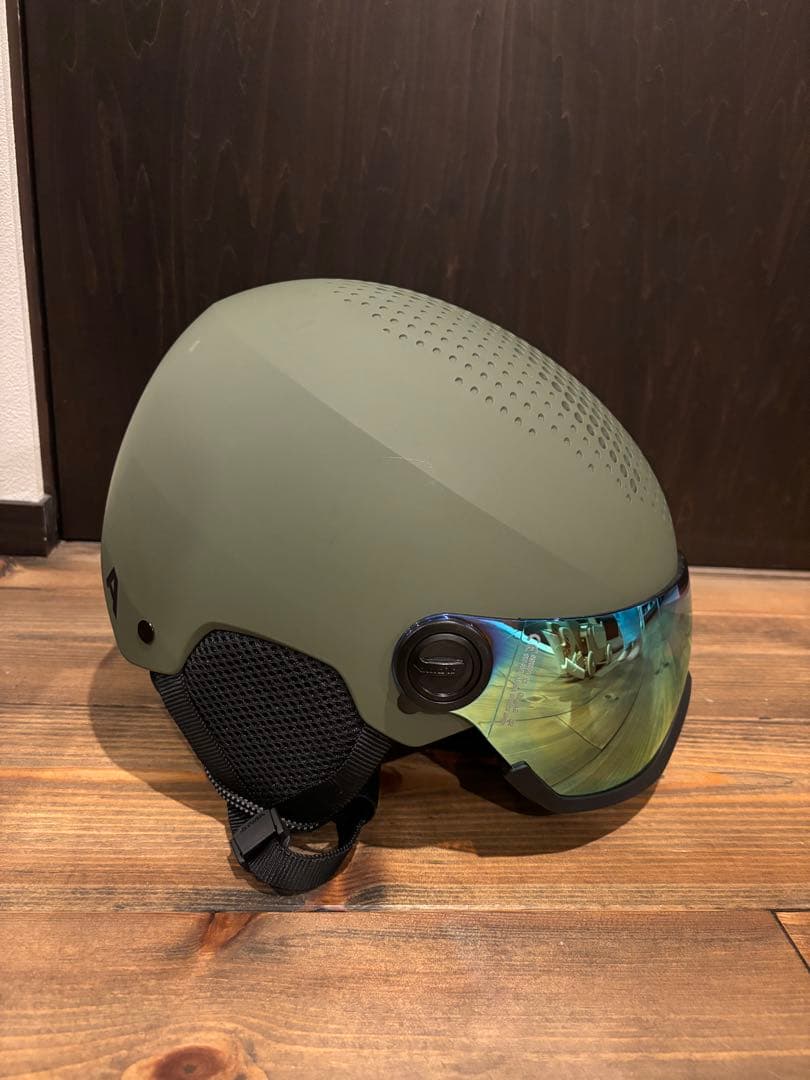 ALPINA スキースノーボードバイザーヘルメット