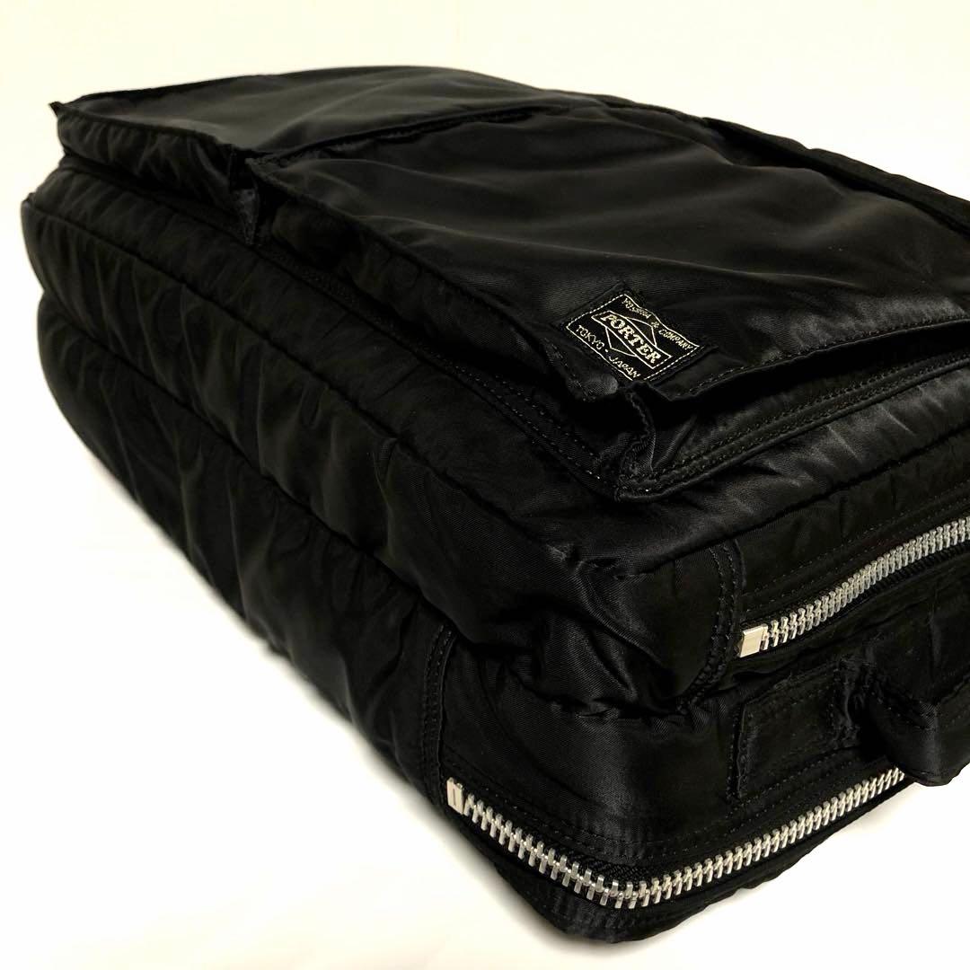 極美品✨ポーター タンカー ビジネスバッグ3way 2層 A4可 黒 吉田カバン