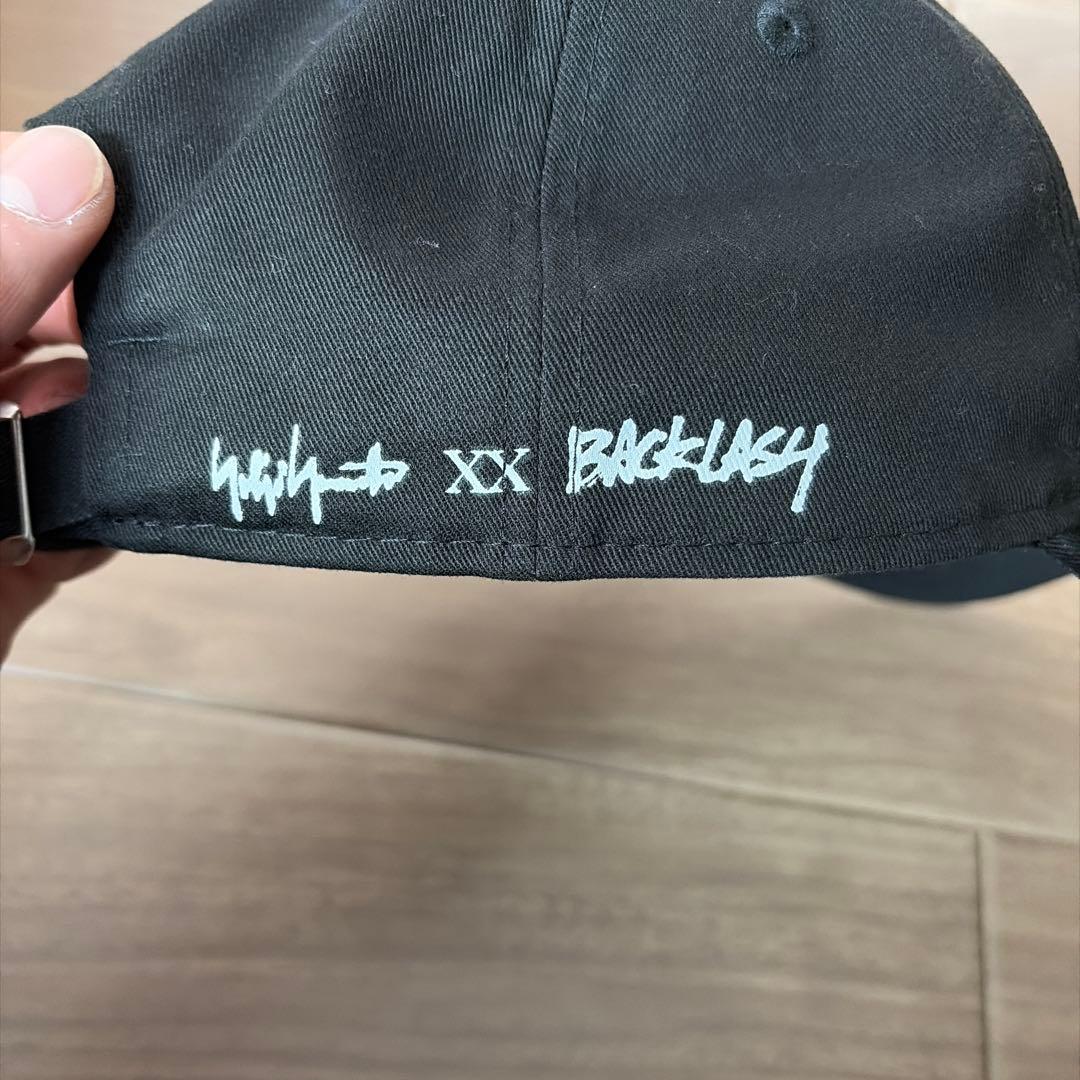 Yohji Yamamoto バックラッシュ　ブラックベースボールキャップ