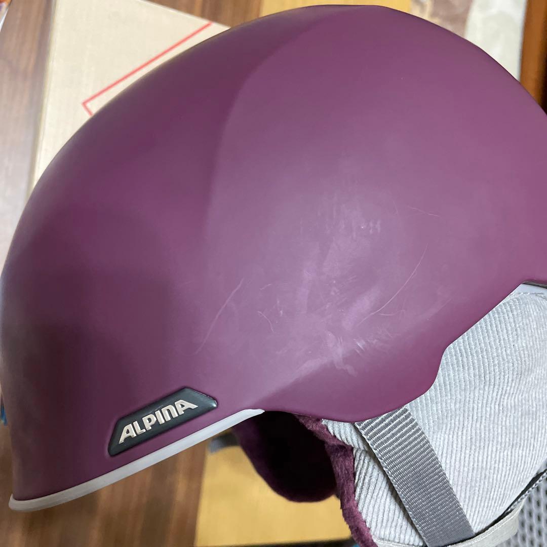 ALPINAスノーボードヘルメット　美品