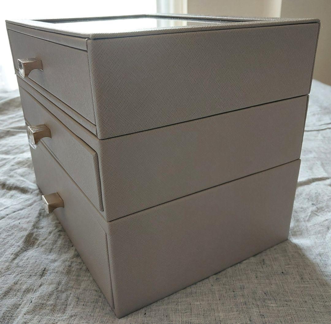 ★未使用★スタッカーズ Classic Drawr 3個セット＆時計クッション