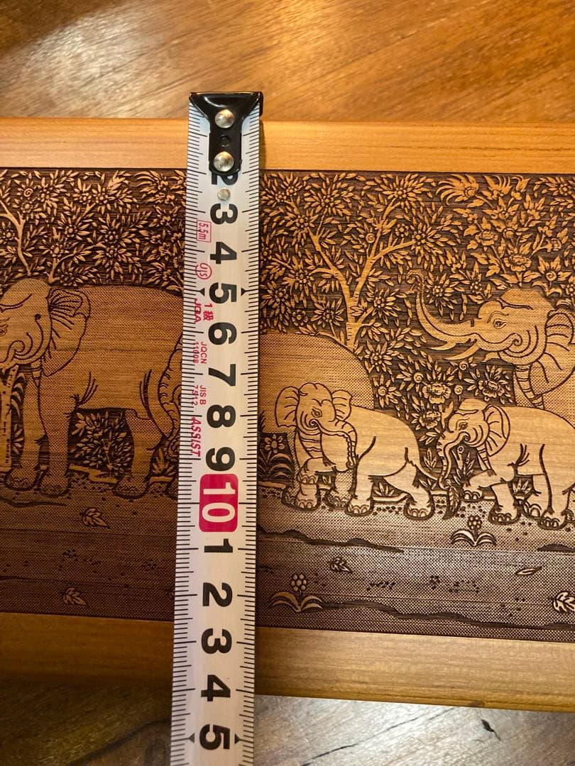 象の彫刻 木製オルゴール99 Products 象の置物セット