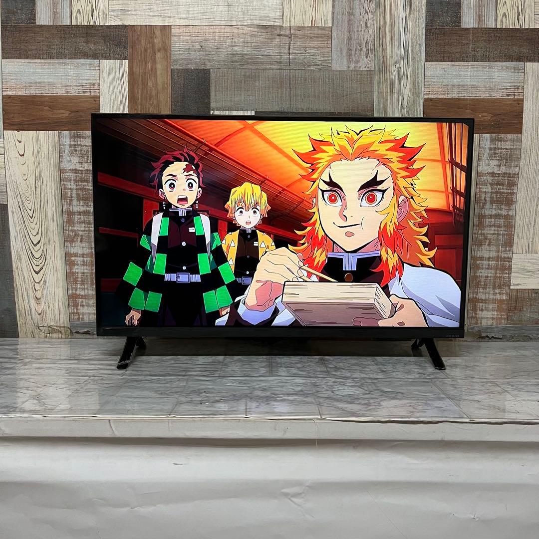即日受渡❣️全国送料込3年前購入アイワ32型液晶テレビWチューナーベゼルレス