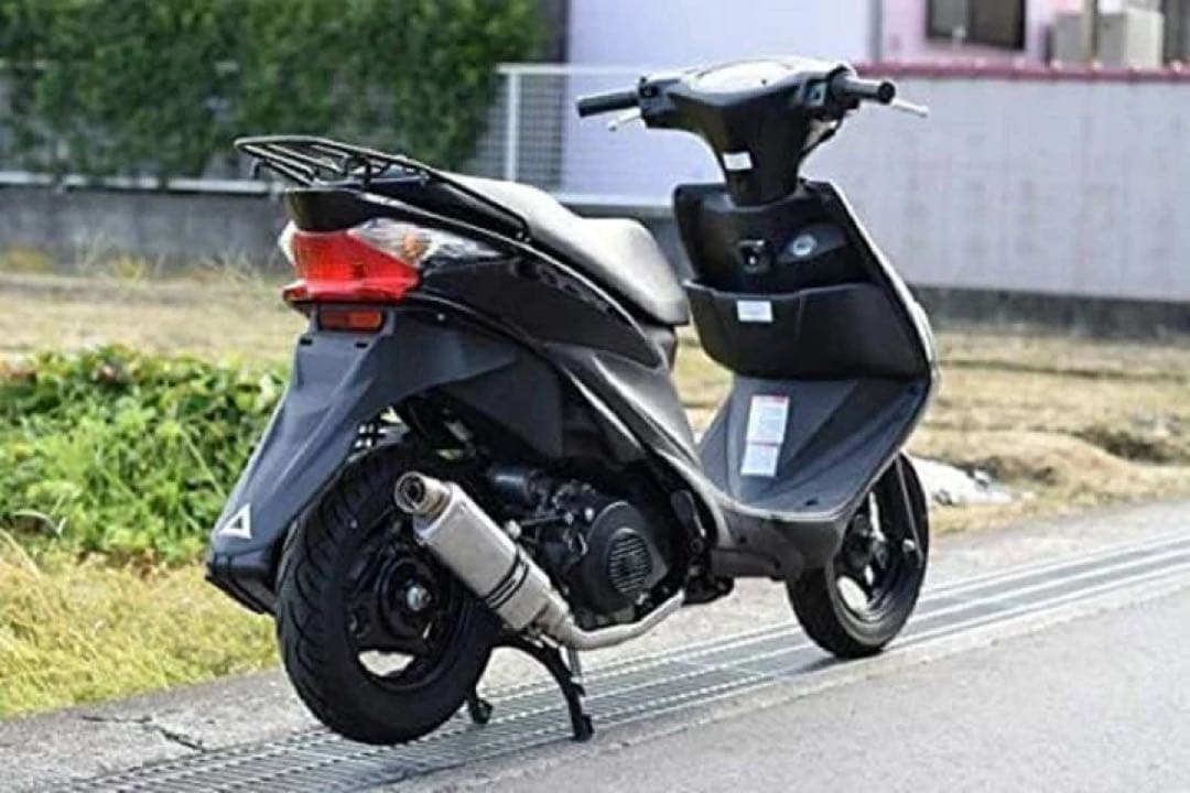 専用HMS スズキ 09アドレスV125 O2センサーDELTAマフラー