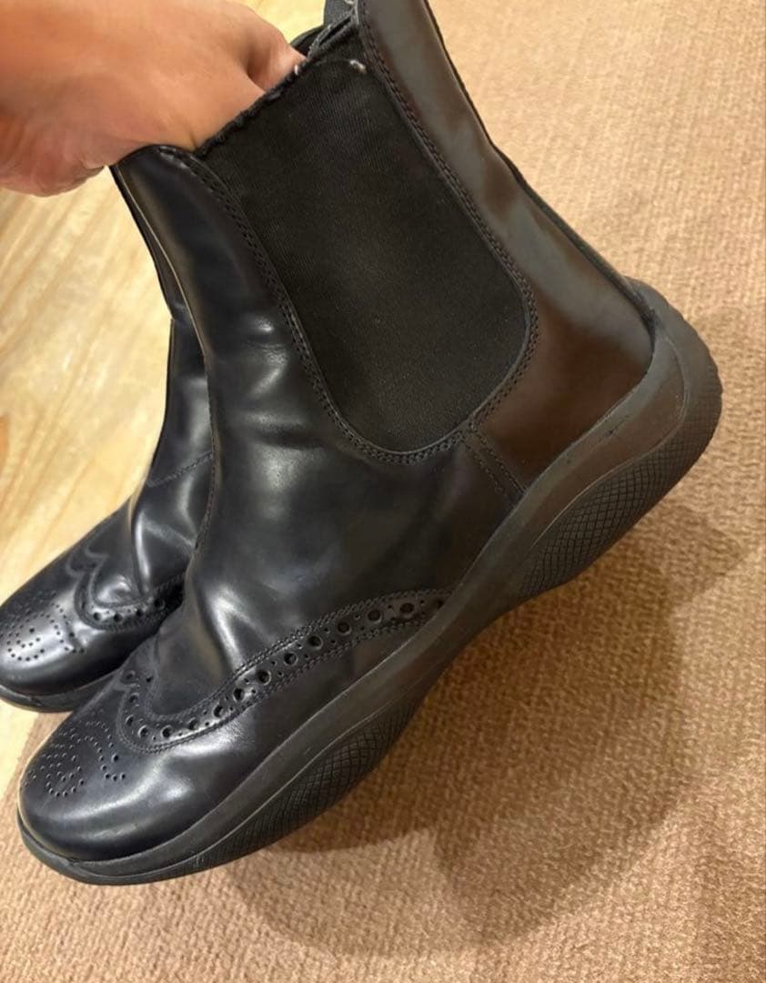 PRADA サイドゴアブーツ