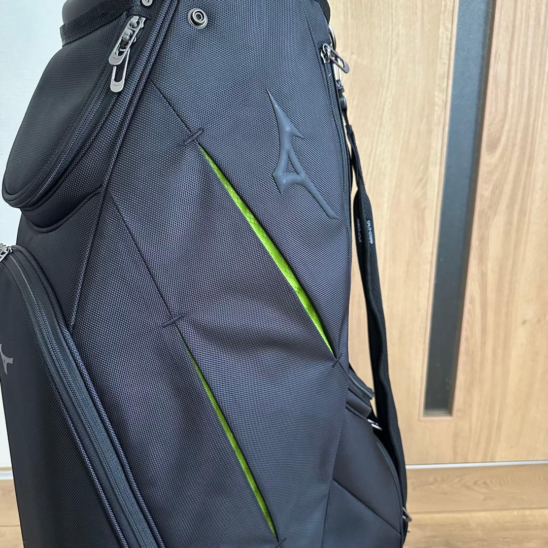 未使用 MIZUNOキャディバッグ 5LJC2201 NEXLITE ブラック
