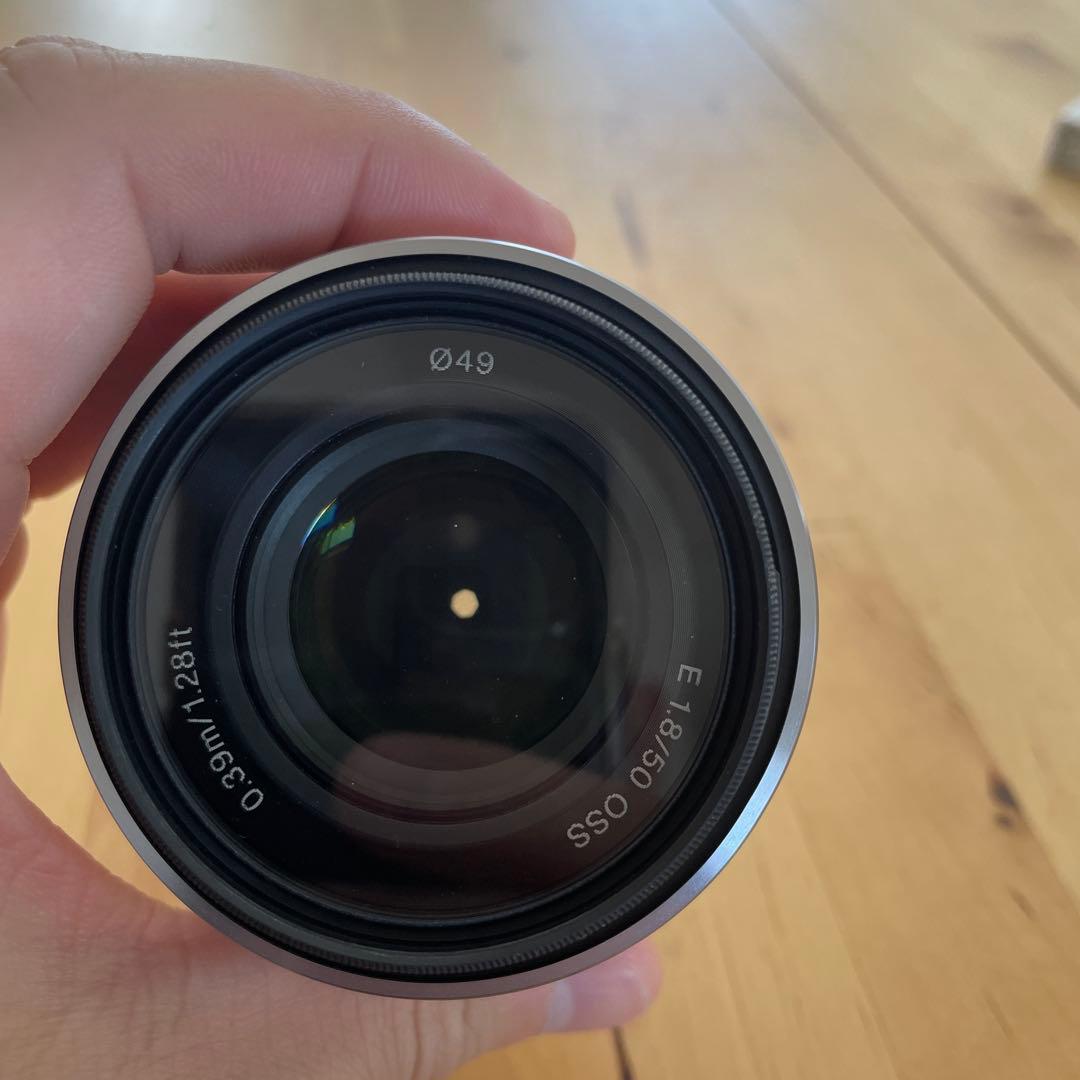 SONY E 50mm F1.8 OSS レンズ　sel50f18f