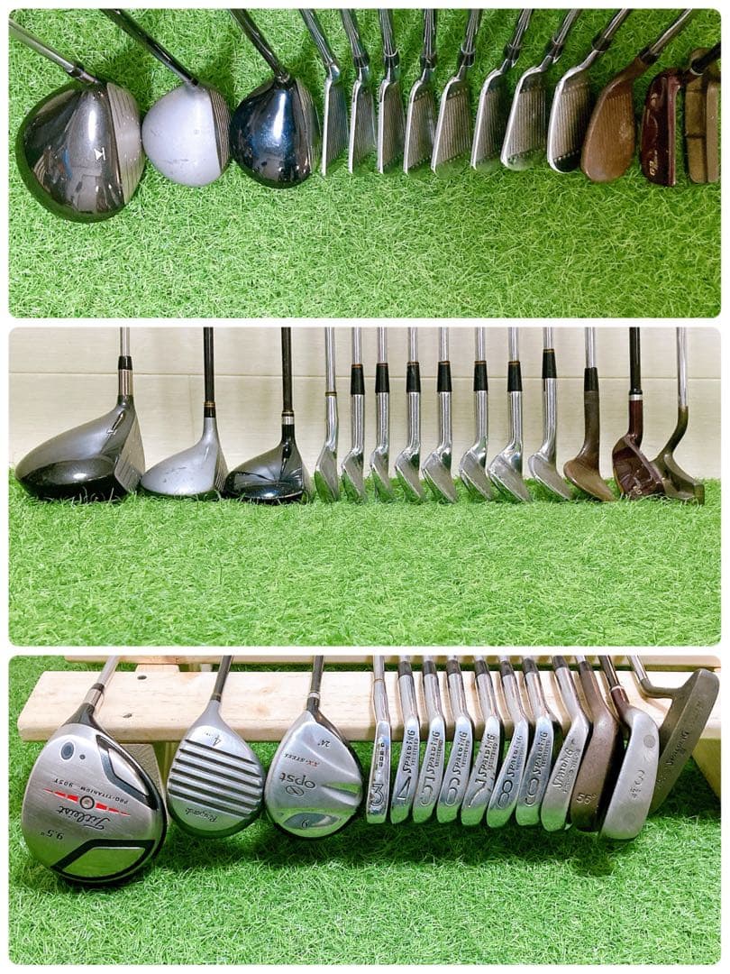 H13 タイトリスト　初心者オススメ　ゴルフクラブセット　メンズ　14本