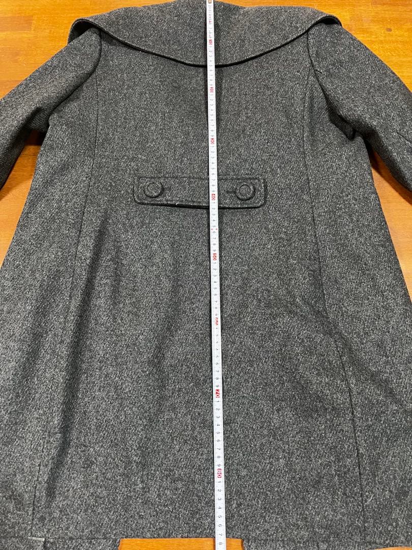 TATRAS ウールダウンピーコート グレー サイズ04