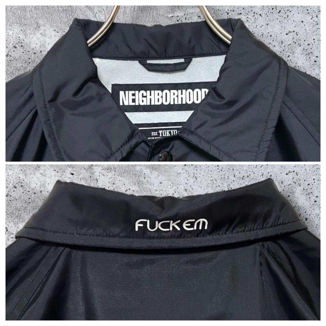 【美品・入手困難】ネイバーフッド コーチジャケット M 黒 L相当 稲葉 長瀬