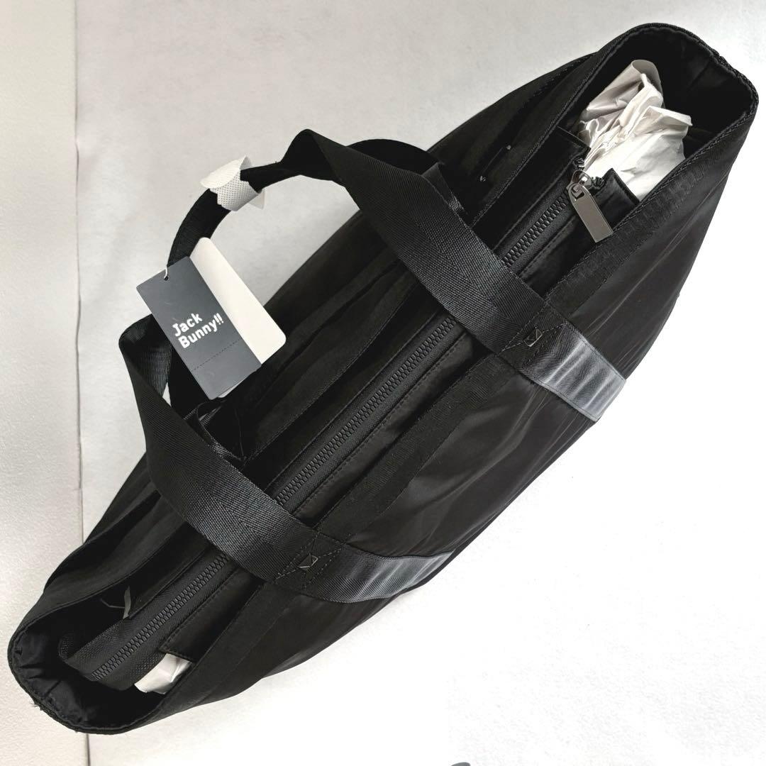 【新品 未使用】ジャックバニー ロッカーバッグ トートバッグ　ブラック