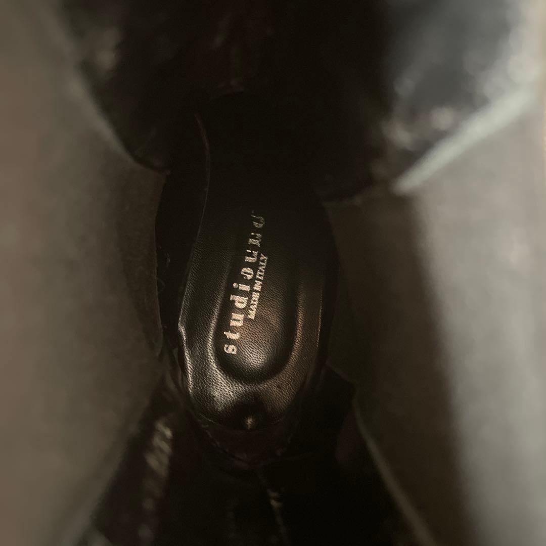 【専用】SHIPS studiouno イタリア製 サイドゴア チェルシーブーツ