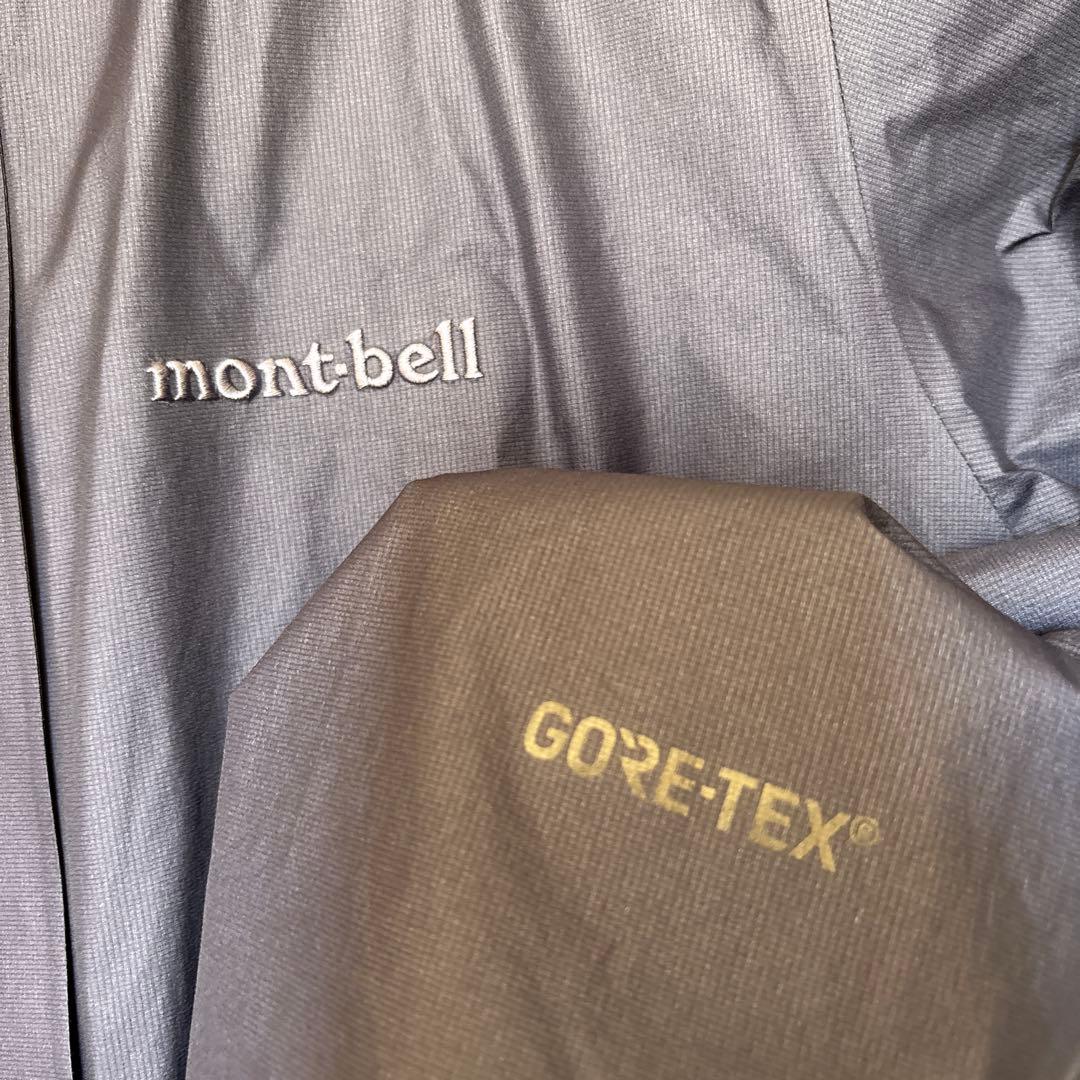 美品mont-bell ゴアテックス トラベル レインコート M 1128622