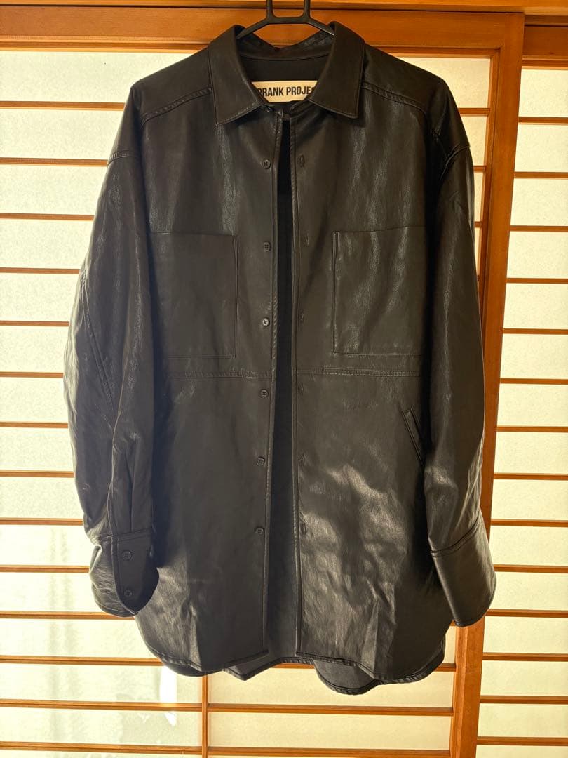 今期　prankproject プランクプロジェクト　 レザージャケットシャツ