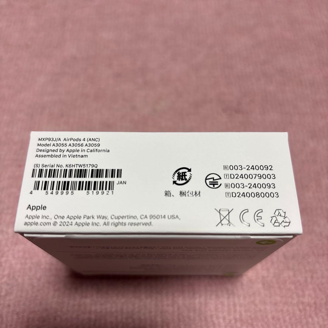 Apple AirPods 4 (ANC) 本体