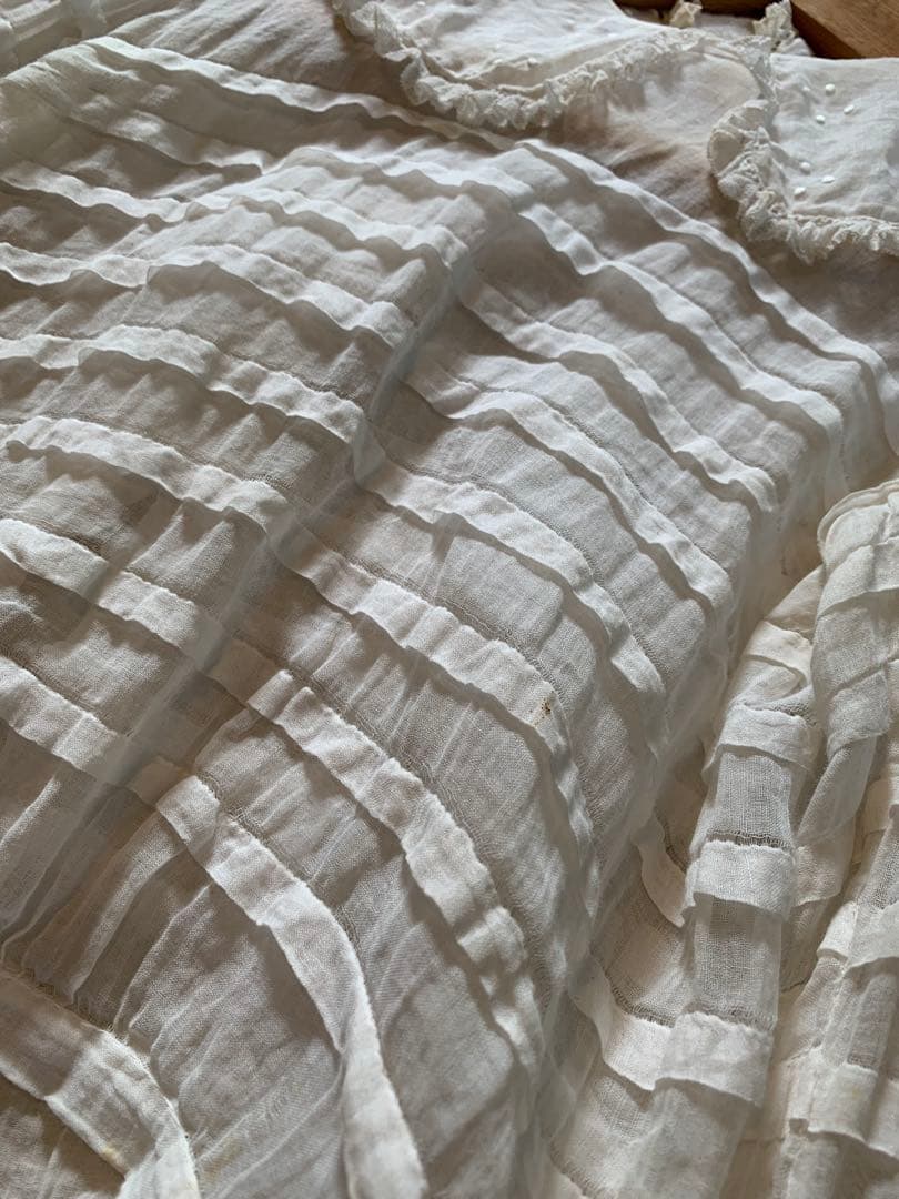 19世紀 france antique フランスアンティーク ブラウス レース