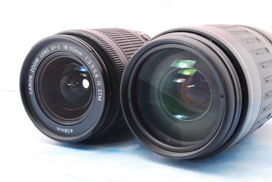 ☆Wi-Fi搭載☆Canon EOS 8000D☆Wレンズ☆一眼レフカメラ