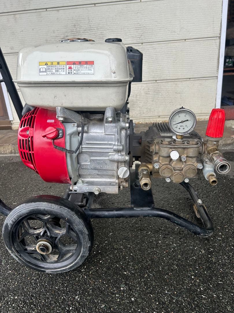 KR1★スーパー工業 エンジン式高圧洗浄 SEC-1310-2N-TA セット