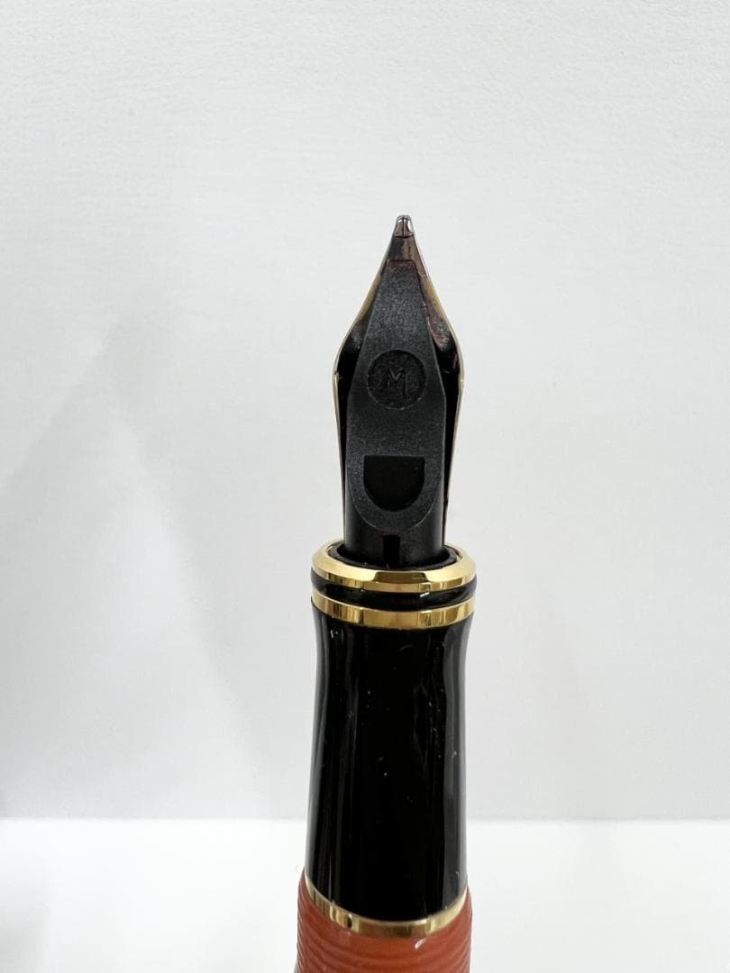 PARKER パーカー デュオフォールドインターナショナル 万年筆オレンジ18k