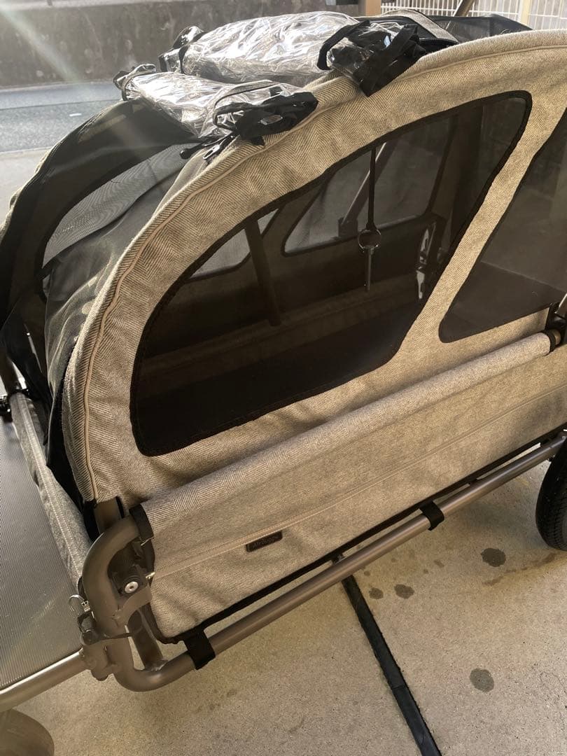 エアーバギーキャリッジ　大人気アースグレイ　美品　最終値下げ！早いもの勝ち！