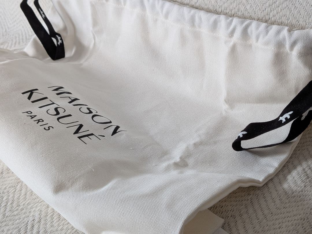 メゾンキツネ　EDIE BAG エディバック　Maison Kitsune　黒