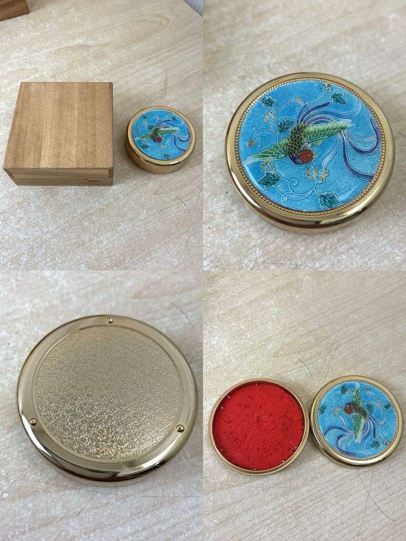 24KGP金盃 朱肉 金属品等まとめ 高砂殿 平安閣 記念品 金属工芸 盃 杯