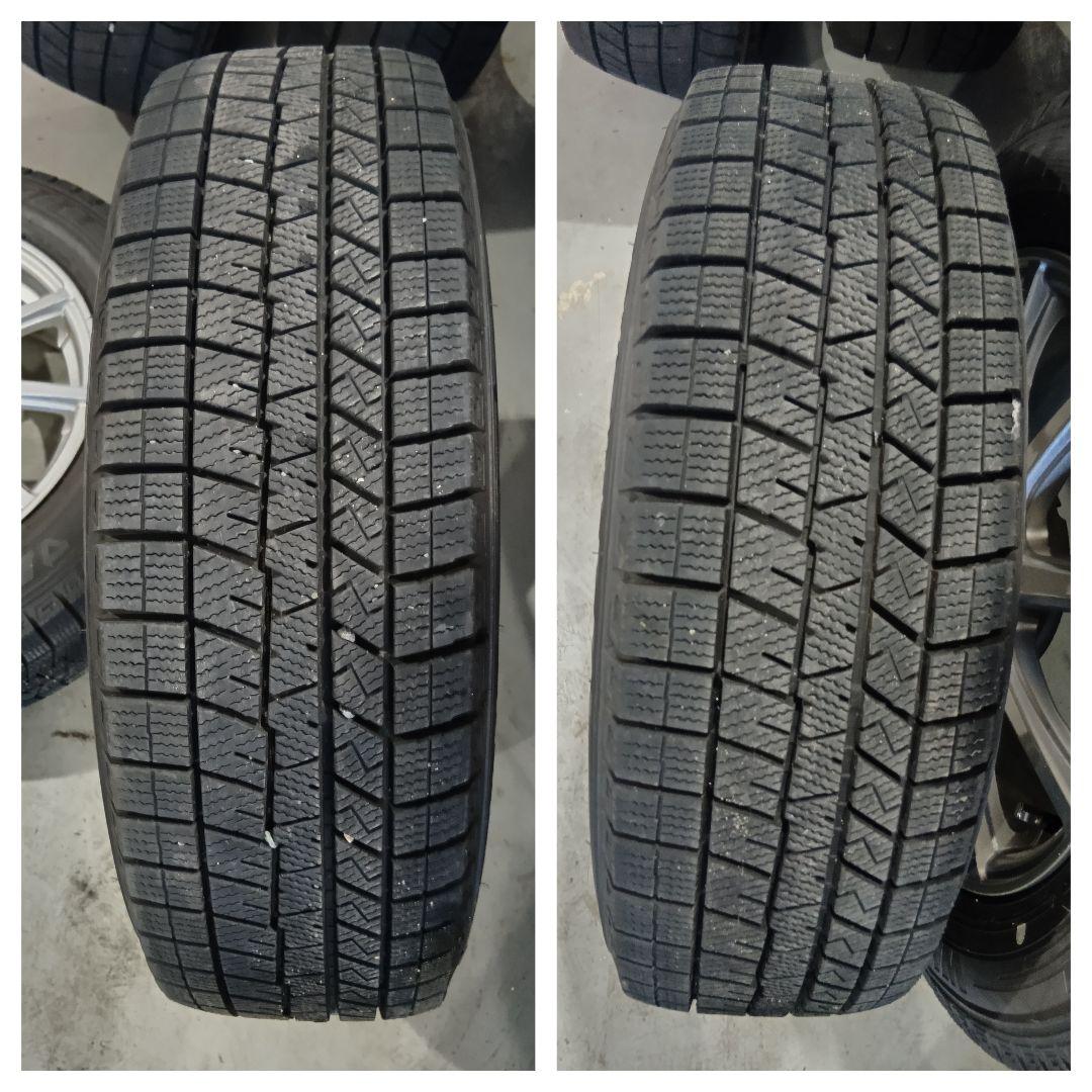 アクア　175 65 15 ダンロップ スタッドレスタイヤ　2本セット　①