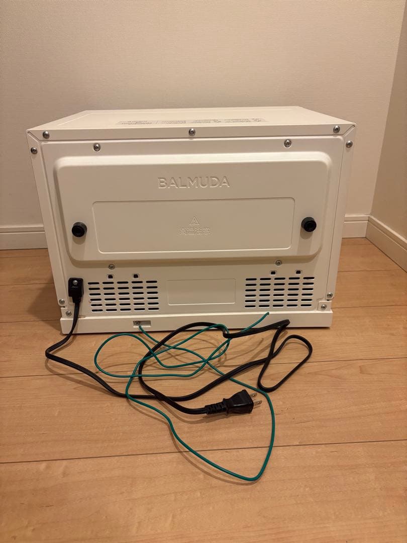 中古品 バルミューダ　オーブンレンジ　ホワイト