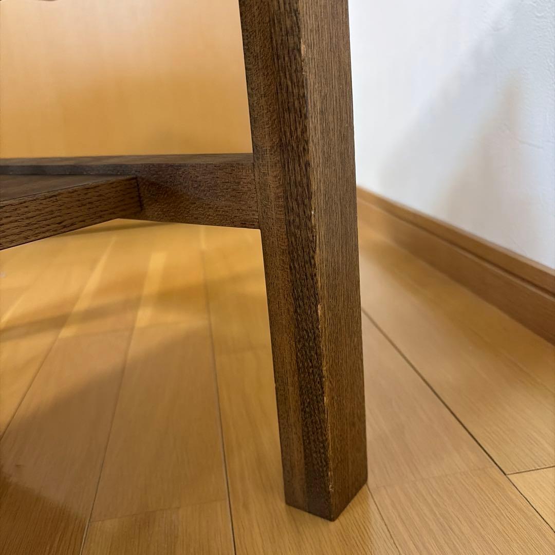 最終お値下げ　unico ガラスローテーブル