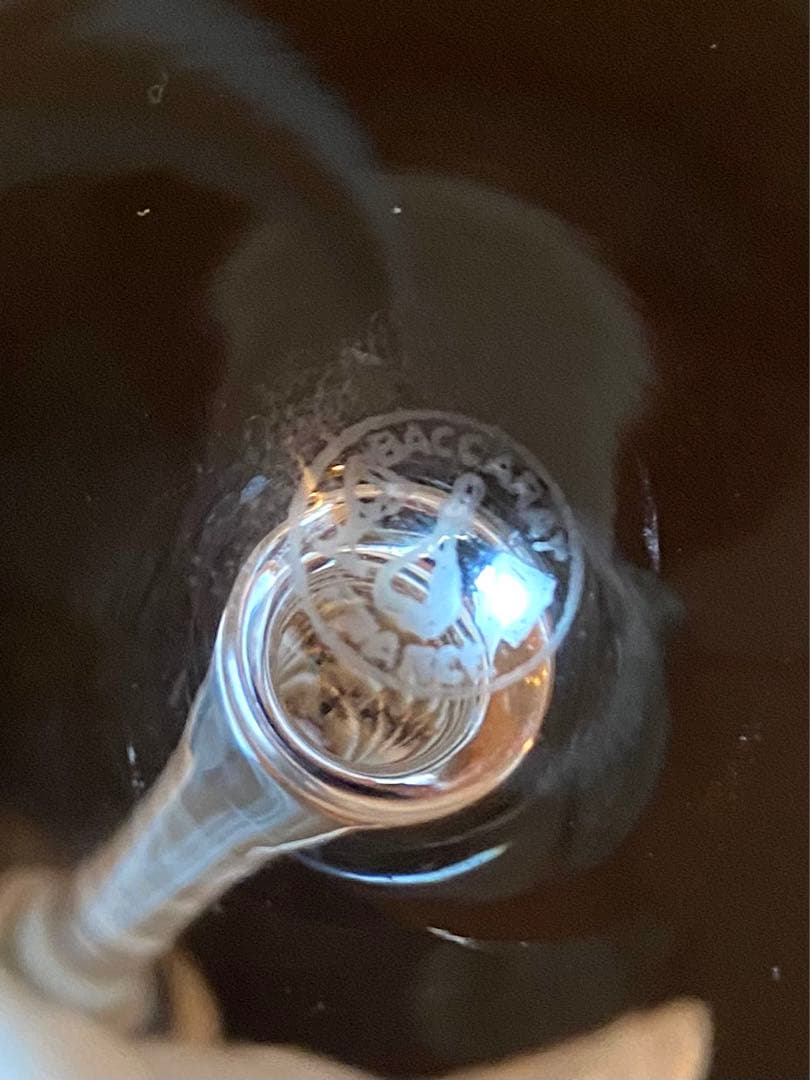 オールドバカラBaccarat 超希少シャンパンカクテルグラス1930年代