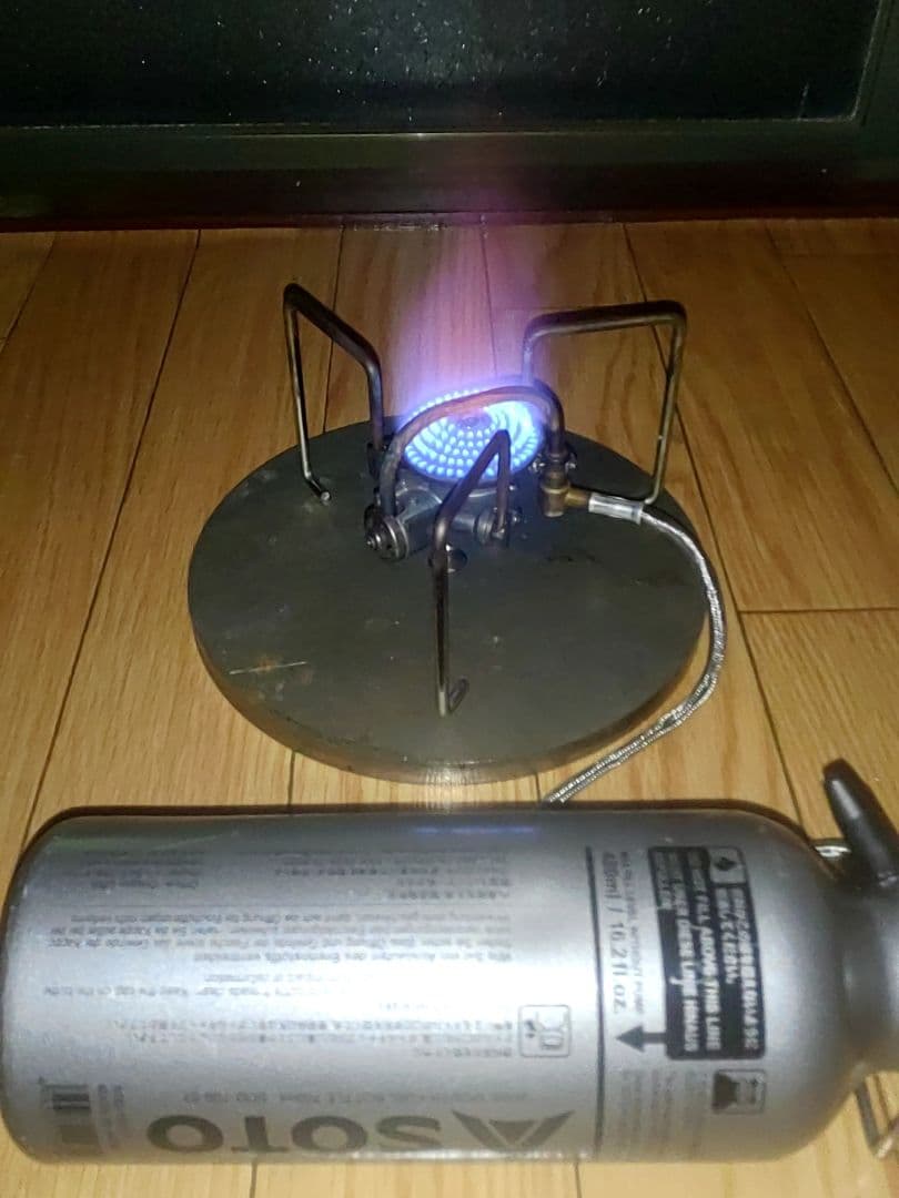 SOTO MUKA ガソリンストーブ SOD-371 燃料ボトル付き