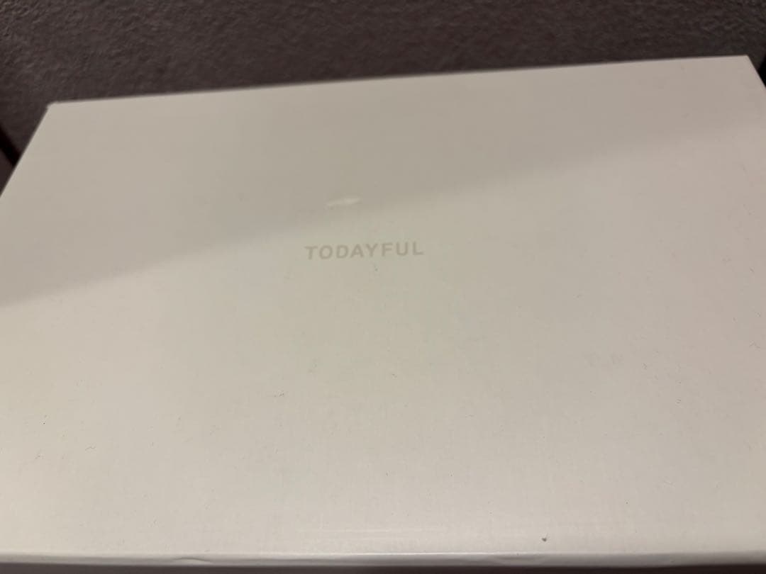 美品 TODAYFUL Laceup Leather Shoes ブラック