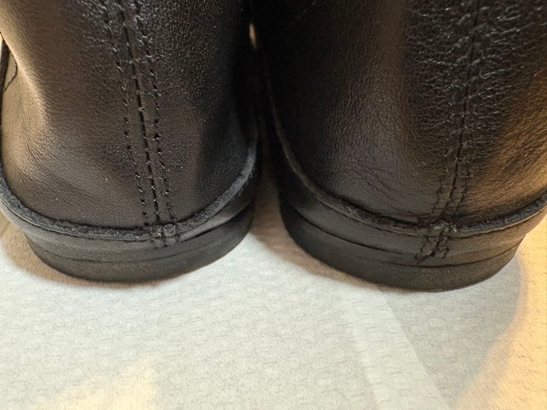 美品 TODAYFUL Laceup Leather Shoes ブラック