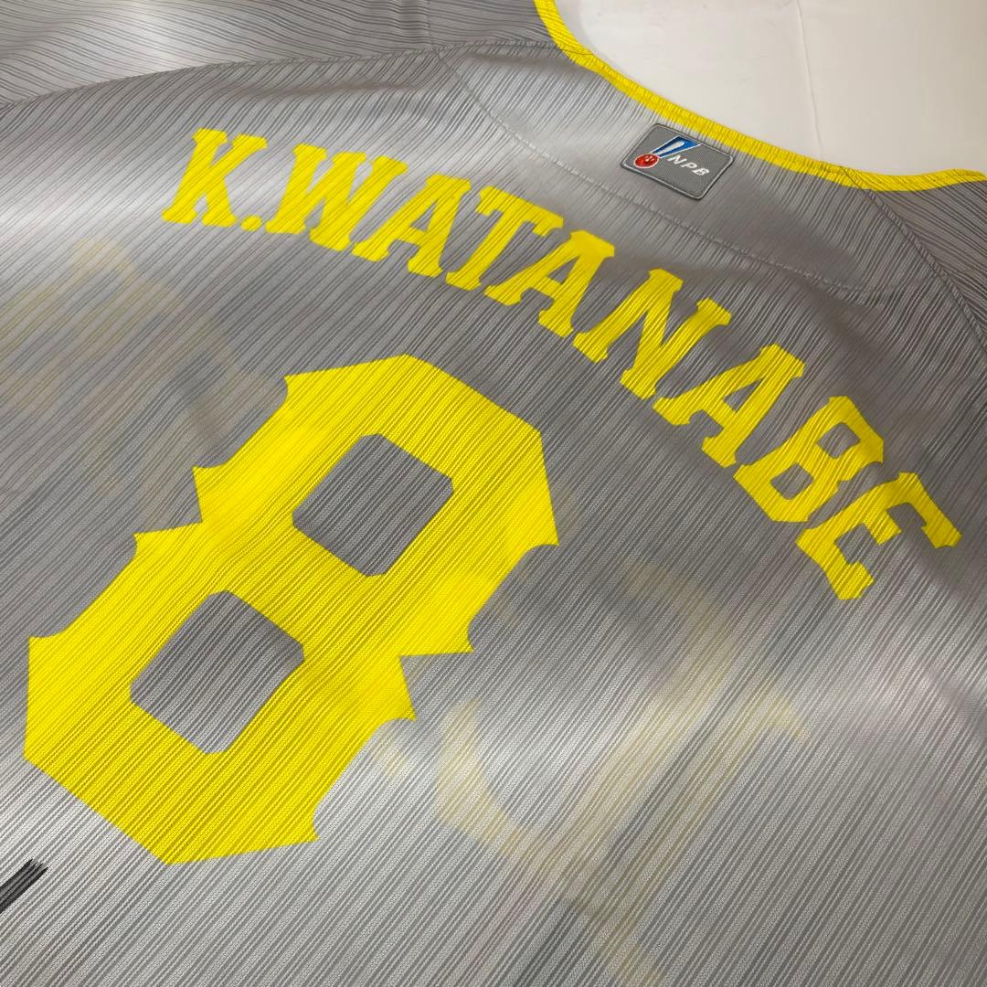 埼玉西武ライオンズ 渡部健人 実使用 Laview ユニフォーム 直筆サイン入り