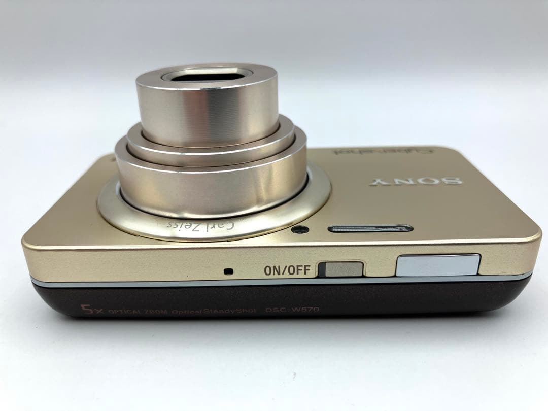 Sony Cyber Shot DSC-W570 ゴールド　デジカメ