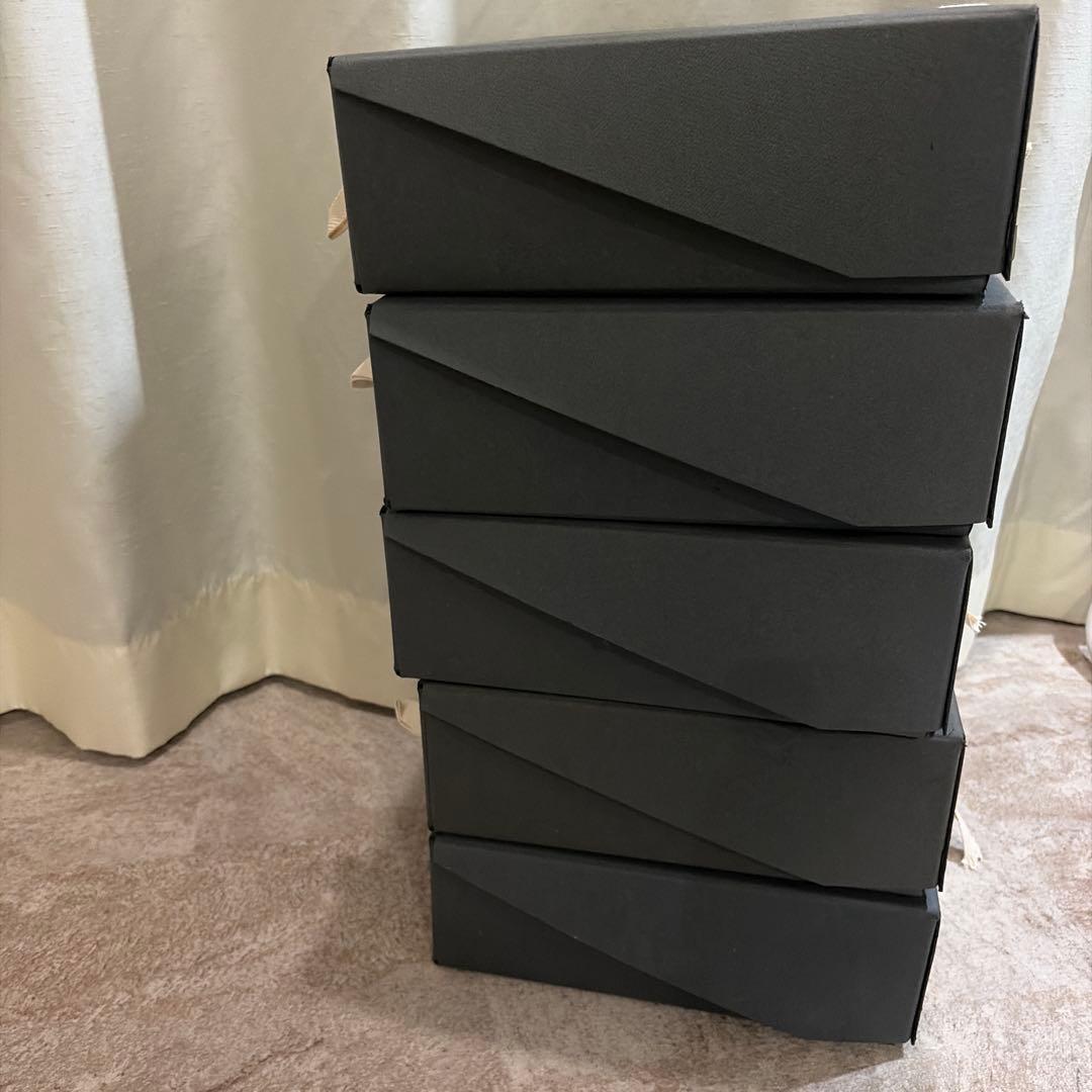 未使用 Found Muji コシャー箱 5個セット