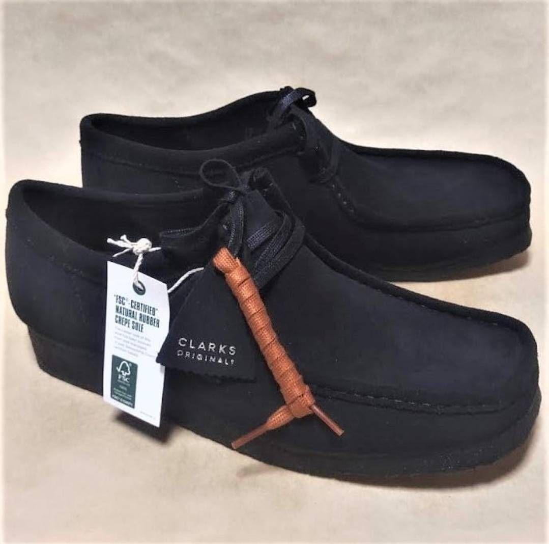 Clarks ブラック Wallabee 26.5cm クラークス ワラビー