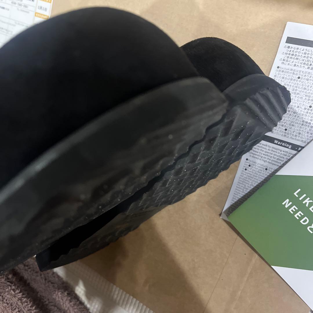 完売品♡Racbaki ラクバキ ブーツ2 ブラックＳサイズ22.5〜23.0