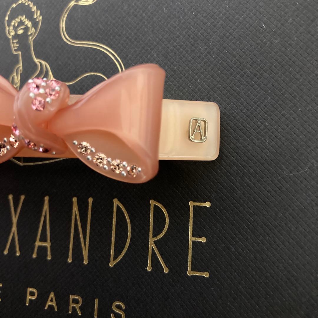 アレクサンドルドゥパリ　バレッタリボン　 ALEXANDRE DE PARIS