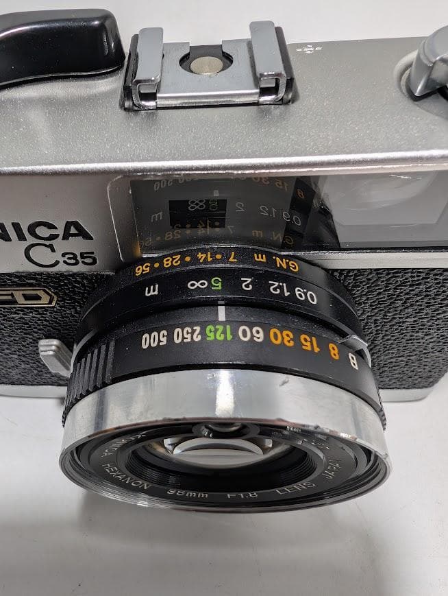 【露出計動作品】 KONICA C35 FD レンジファインダー フィルムカメラ