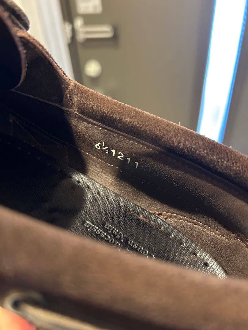 paraboot／torrowland-veritable mocas