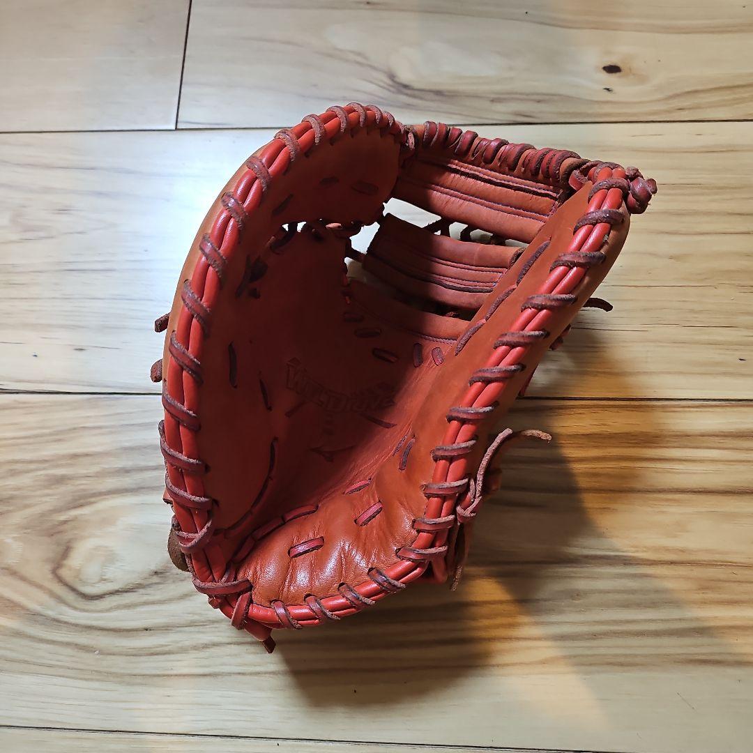 【飛鳥】左利き用　ミズノ ウィルドライブ 少年 軟式 ファーストミット