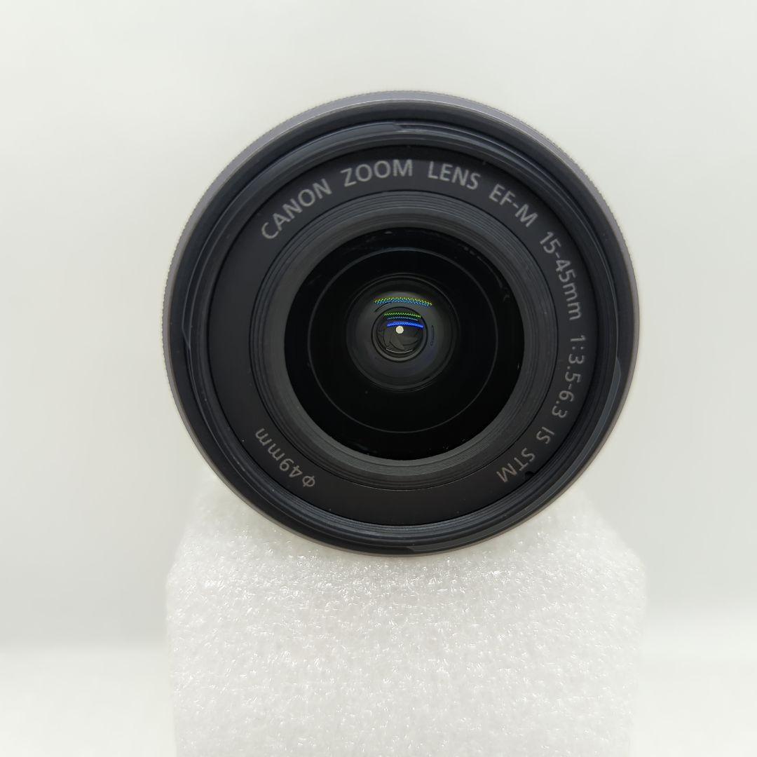 【美品】Canon EOS M10 ダブルズームキット ホワイト ミラーレス一眼