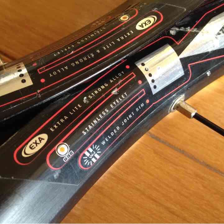 MTB ACLASS カプルン 26㌅ 前後ホイールセット