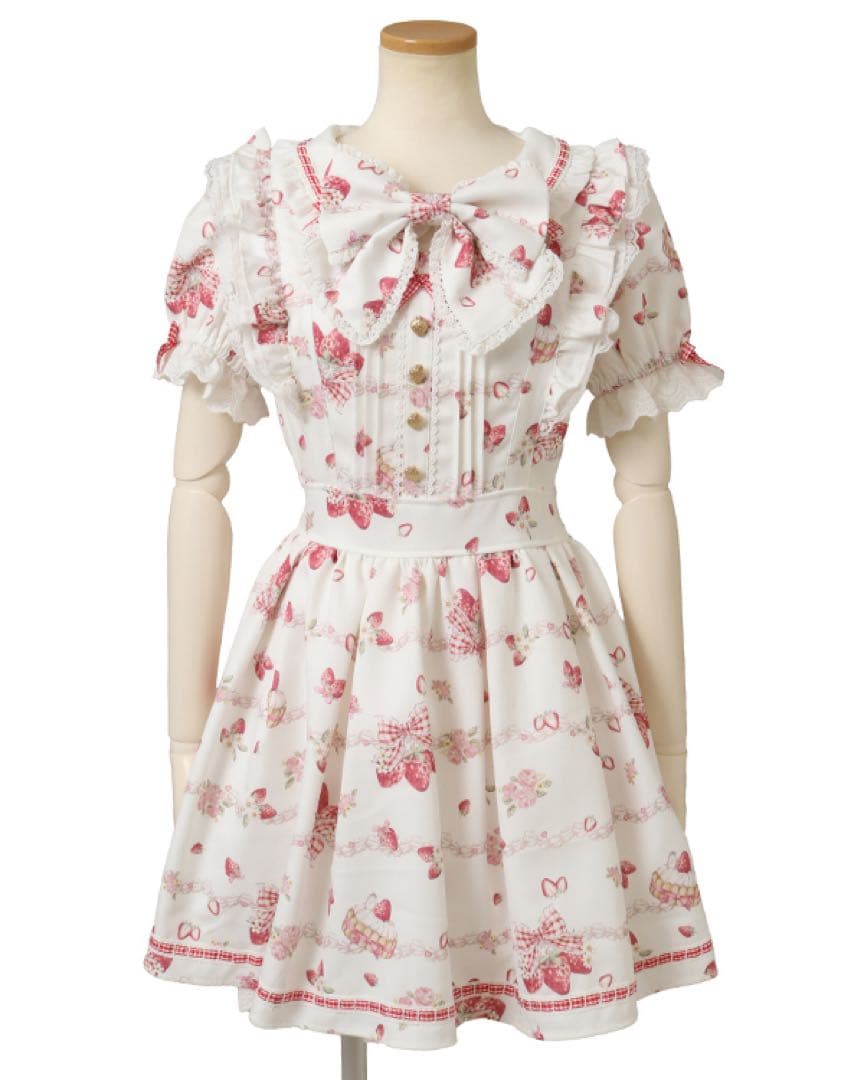 LIZLISA Creamy Berry柄ワンピース