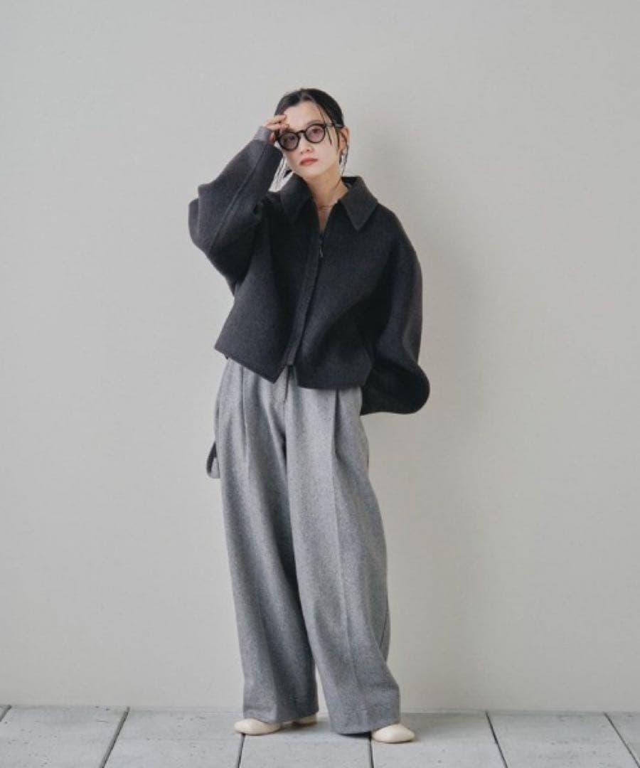 ジャケット・アウター TODAYFUL Wool Zip Blouson