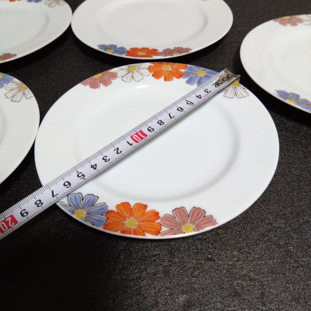 新品 波佐見焼 土蔵 コスモス 銘々皿5枚　お祝い