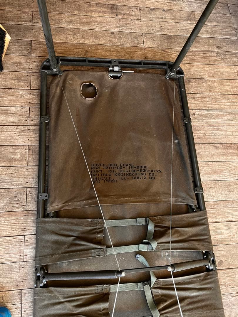 もう売ります　入手困難　ヴィンテージ80sミリタリーベッドUSED　送料込み